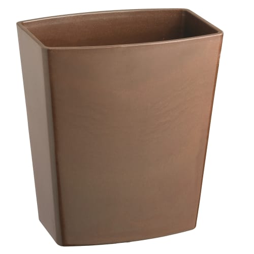 My Earth Collection Wastebasket, 8 Quart, Chocolate